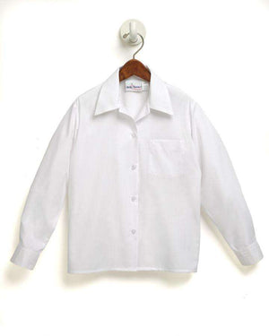 A+ - uniforms Uniform Shirts uniforms online Girls PointCollar School Uniform Blouse - SchoolUniforms.com