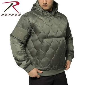 Quilted Woobie Hooded Sweatshirt