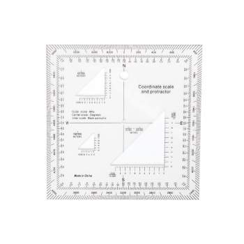 Coordinate Scale Protractor