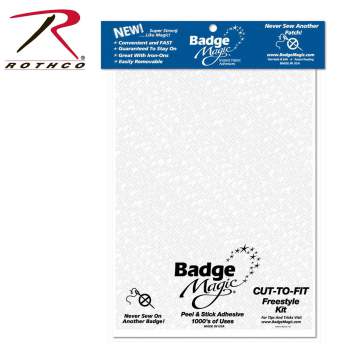 Badge Magic Adhesive Cut To Fit Freestyle Kit