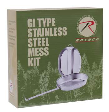 GI Type Stainless Steel Mess Kit