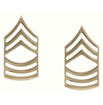 Master Sergeant Polished Insignia