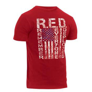 Athletic Fit R.E.D. (Remember Everyone Deployed) T-Shirt