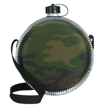 Woodland Camo 2 QT Desert Canteen