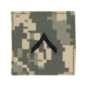 Official U.S. Made Embroidered Rank Insignia - Private