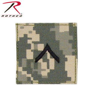 Official U.S. Made Embroidered Rank Insignia - Private