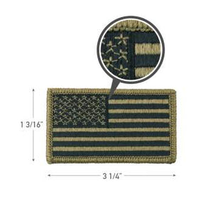 OCP American Flag Patch With Hook Back