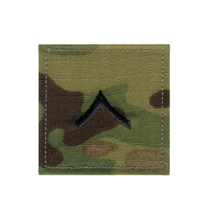 Official U.S. Made Embroidered Rank Insignia - Private