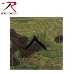 Official U.S. Made Embroidered Rank Insignia - Private