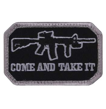 Come and Take It Morale Patch Black