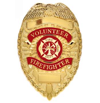 Deluxe Fire Department Badge