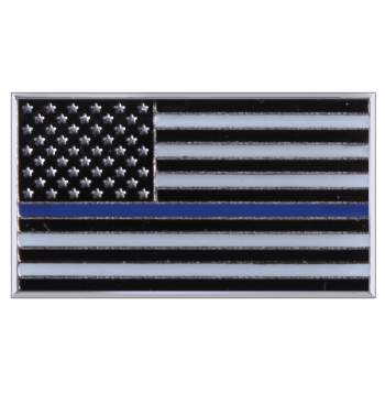 Thin Blue Line Flag Pin