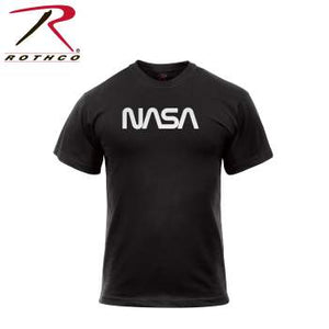 Authentic NASA Worm Logo T-Shirt - Black