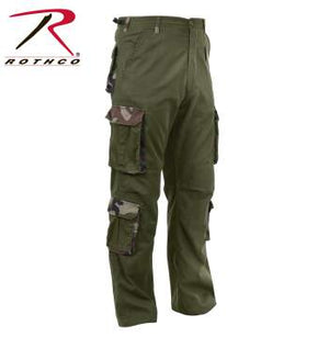 Vintage Camo Paratrooper Fatigue Pants