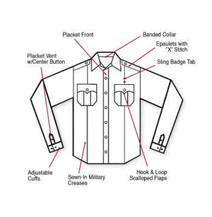 Long Sleeve Uniform Shirt