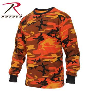 Long Sleeve Colored Camo T-Shirt