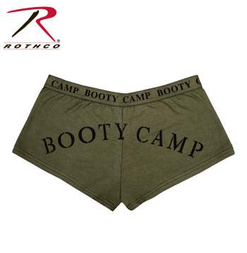 Olive Drab "Booty Camp" Booty Shorts & Tank Top