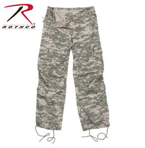 Women's Camo Vintage Paratrooper Fatigue Pants