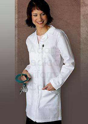  frankbeeinc - uniforms  uniforms online 36" Slim-Fit Lab Coat - SchoolUniforms.com