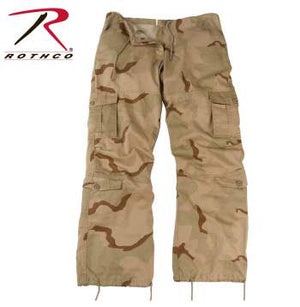 Women's Camo Vintage Paratrooper Fatigue Pants