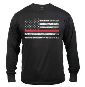 Thin Red Line Long Sleeve T-shirt