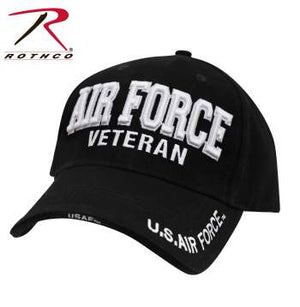 Deluxe Low Profile Military Branch Veteran Cap