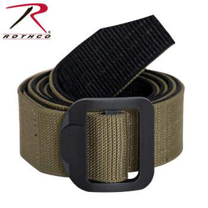 Reversible Airport Friendly Riggers Belt - Black / Coyote