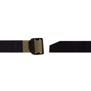 Reversible Airport Friendly Riggers Belt - Black / Coyote