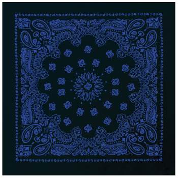 Trainmen Paisley Bandana – Extra-Large 27” X 27"