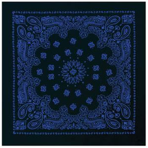 Trainmen Paisley Bandana – Extra-Large 27” X 27"