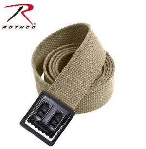 Military Web Belts With Open Face Buckle