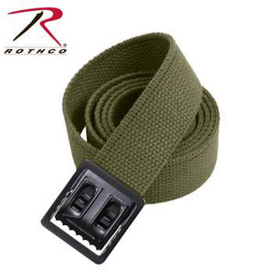 Military Web Belts With Open Face Buckle