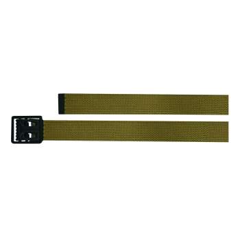 Military Web Belts With Open Face Buckle