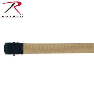 Military Web Belts With Black Buckle