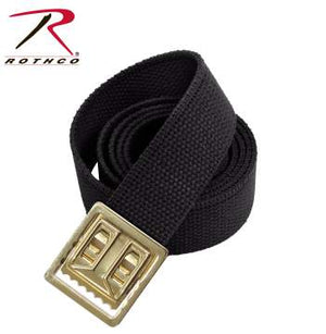 Military Web Belts With Open Face Buckle