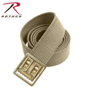 Military Web Belts With Open Face Buckle