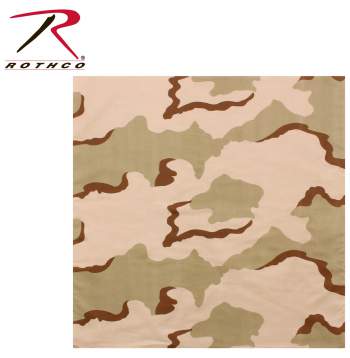 Large Camo Bandana