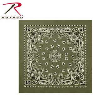 Trainmen Paisley Bandana – Extra-Large 27” X 27"