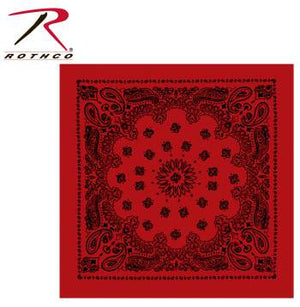 Trainmen Paisley Bandana – Extra-Large 27” X 27"