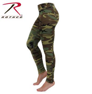 Womens Camo Performance Workout Leggings