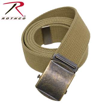 Vintage Web Belt w/ Roller Buckle