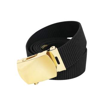 Nylon Web Belt - Black Webbing