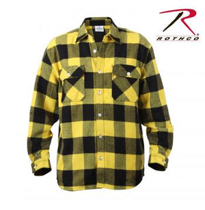 Extra Heavyweight Buffalo Plaid Flannel Shirt