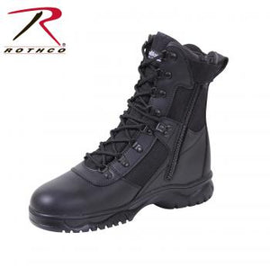 Insulated 8 Inch Side Zip Tactical Boot