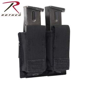 MOLLE Double Pistol Mag Pouch With Insert