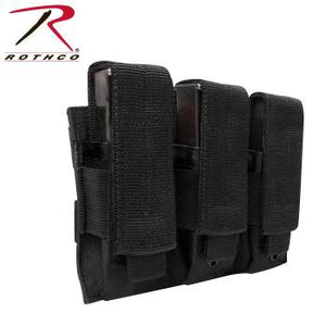 MOLLE Triple Pistol Mag Pouch