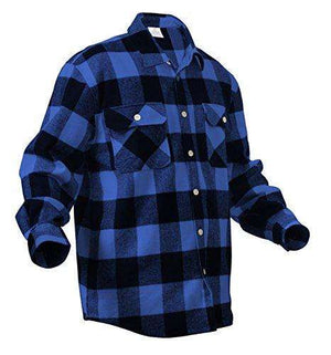 Heavy Weight Plaid Flannel Shirt