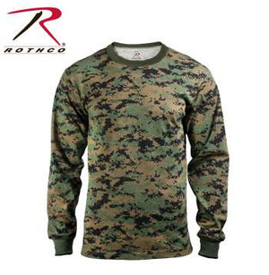 Long Sleeve Digital Camo T-Shirt