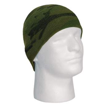 Deluxe Camo Skull Cap