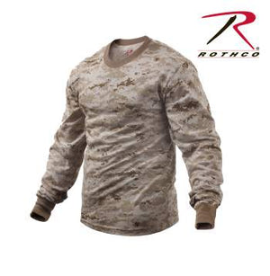 Long Sleeve Digital Camo T-Shirt